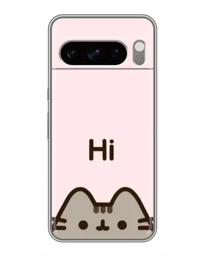 Чехол для Vivo S50 Pro mini с картинкой «Пушин говорит Hi»
