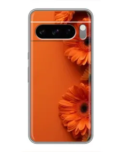 Чохол для Vivo S50 Pro mini з картинкою «Помаранчеві гербери»