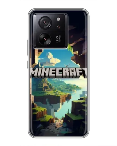 Чехол для Vivo S60 Vitality с картинкой «Пещера Майнкрафт»
