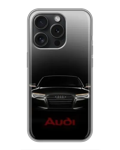 Чехол для Vivo S60 с картинкой «Audi — градиентный контур» Чехол для Vivo S60 с картинкой «Audi — градиентный контур»