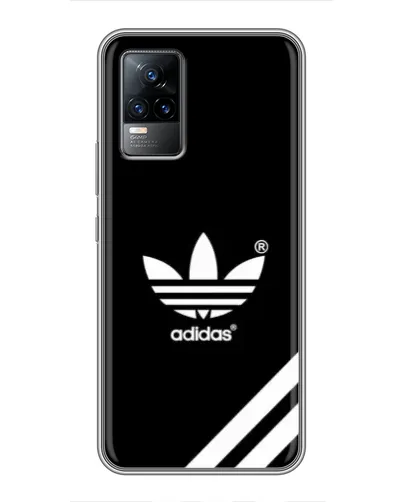 Чехол для Vivo S9 с картинкой «Adidas с диагональными полосами»