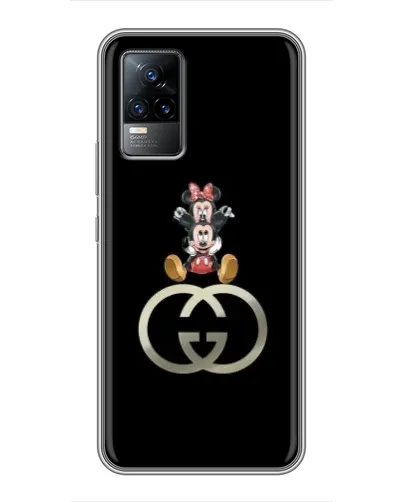 Чехол для Vivo S9 с картинкой «Минни Маус на лого» Чехол для Vivo S9 с картинкой «Минни Маус на лого»