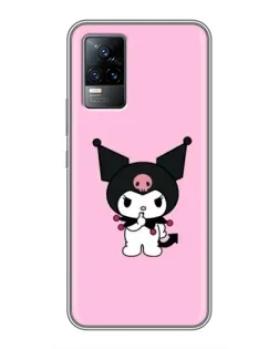 Чехол для Vivo S9 с картинкой «Kuromi — розовая нежность» Чехол для Vivo S9 с картинкой «Kuromi — розовая нежность»