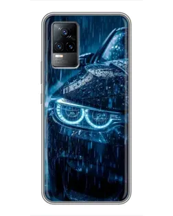 Чохол для Vivo S9 з картинкою «BMW під дощем»