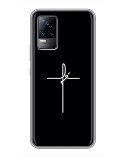 Чохол для Vivo S9 з картинкою «Тонкий хрест»