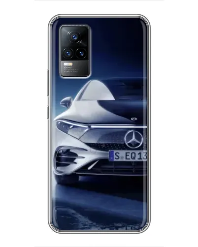 Чехол для Vivo S9 с картинкой «Mercedes EQ — будущее»