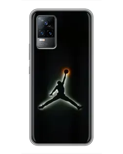 Чехол для Vivo S9e с картинкой «Jordan Gradient Logo»