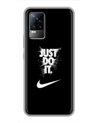 Чехол для Vivo S9e с картинкой «Текстовый принт Nike»