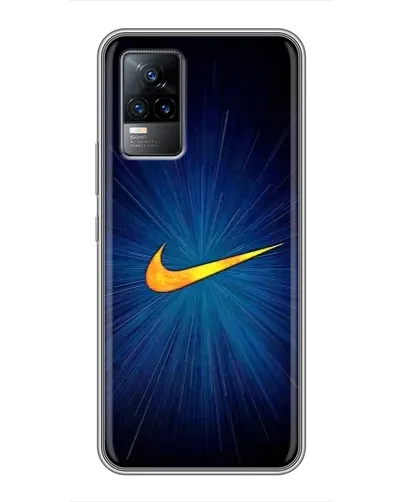 Чохол для Vivo S9e з картинкою «Синій пульс Nike» Чохол для Vivo S9e з картинкою «Синій пульс Nike»
