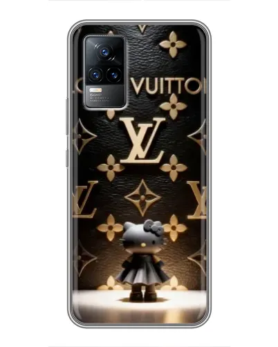 Чехол для Vivo S9e с картинкой «Монограмма с фигурой» Чехол для Vivo S9e с картинкой «Монограмма с фигурой»