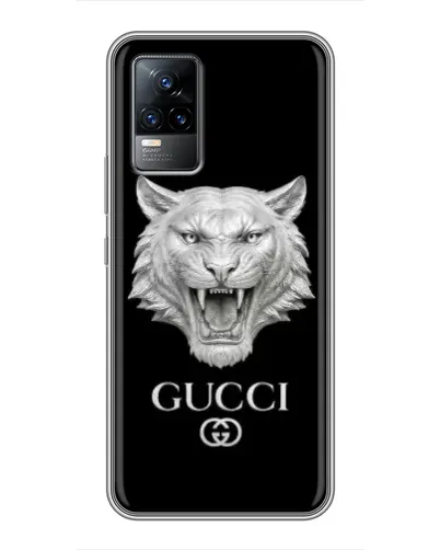 Чехол для Vivo S9e с картинкой «Gucci — серебряный лев» Чехол для Vivo S9e с картинкой «Gucci — серебряный лев»