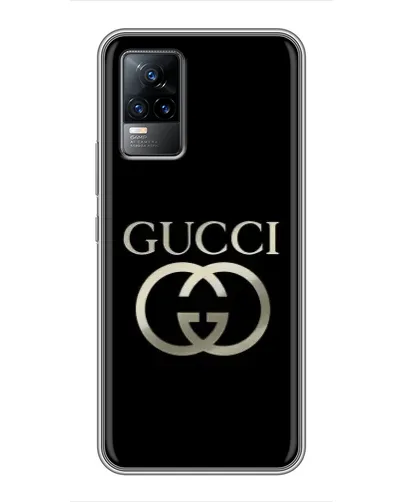 Чехол для Vivo S9e с картинкой «Gucci — золото на черном» Чехол для Vivo S9e с картинкой «Gucci — золото на черном»