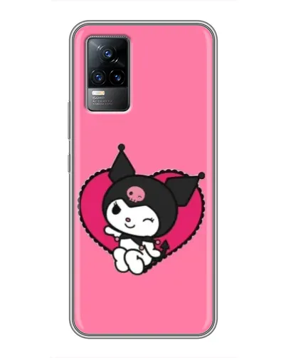 Чехол для Vivo S9e с картинкой «Kuromi — любовь в сердце» Чехол для Vivo S9e с картинкой «Kuromi — любовь в сердце»