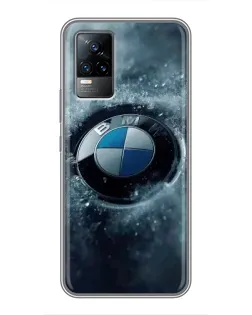 Чехол для Vivo S9e с картинкой «Логотип BMW — лед» Чехол для Vivo S9e с картинкой «Логотип BMW — лед»
