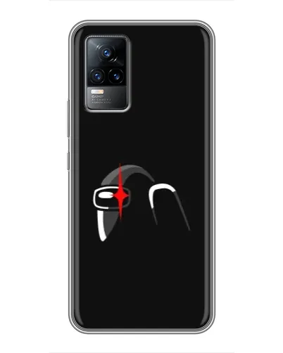 Чехол для Vivo S9e с картинкой «Among Us шлем»