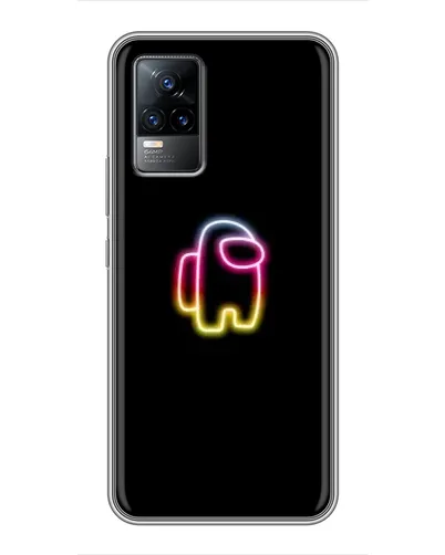 Чехол для Vivo S9e с картинкой «Among Us градиент»