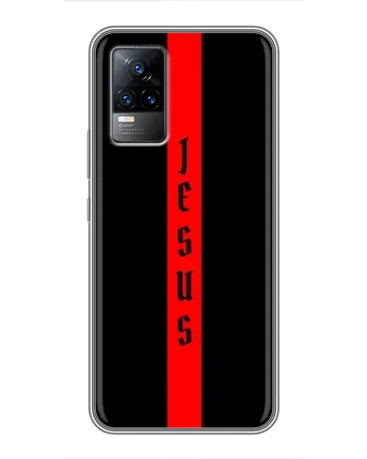 Чехол для Vivo S9e с картинкой «Красная линия веры»
