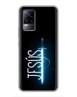 Чехол для Vivo S9e с картинкой «Меч Духа Jesus»