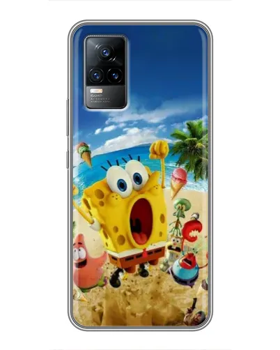 Чехол для Vivo S9e с картинкой «Развлечения на пляже»