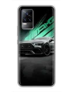 Чехол для Vivo S9e с картинкой «Темный Mercedes AMG»