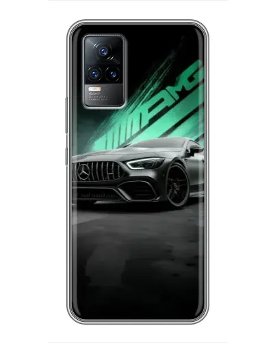 Чехол для Vivo S9e с картинкой «Темный Mercedes AMG»