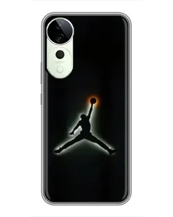 Чохол для Vivo T3 Ultra з картинкою «Jordan Gradient Logo»