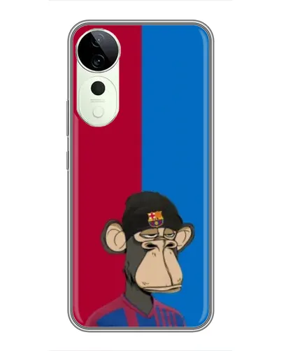 Чохол для Vivo T3 Ultra з картинкою «Bored Ape — фанат Барси» Чохол для Vivo T3 Ultra з картинкою «Bored Ape — фанат Барси»