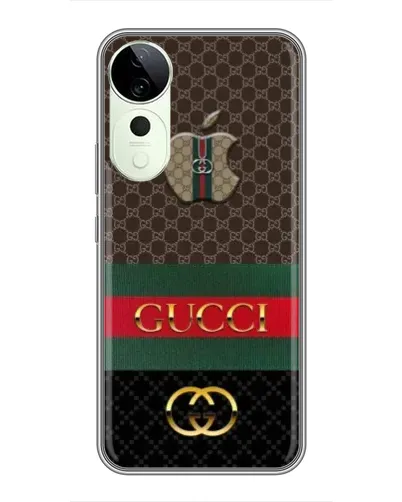 Чохол для Vivo T3 Ultra з картинкою «Gucci — брендований десерт» Чохол для Vivo T3 Ultra з картинкою «Gucci — брендований десерт»