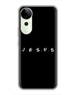 Чехол для Vivo T3 Ultra с картинкой «Точки веры J.E.S.U.S.»