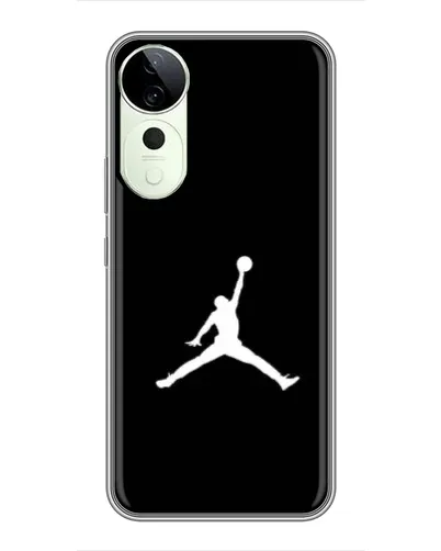 Чехол для Vivo T4 Pro с картинкой «Jordan Silhouette»