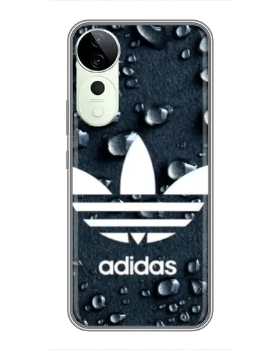 Чехол для Vivo T4 Pro с картинкой «Adidas Trefoil Blue» Чехол для Vivo T4 Pro с картинкой «Adidas Trefoil Blue»