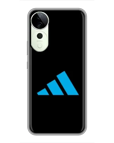 Чехол для Vivo T4 Pro с картинкой «Adidas Cyan Logo» Чехол для Vivo T4 Pro с картинкой «Adidas Cyan Logo»