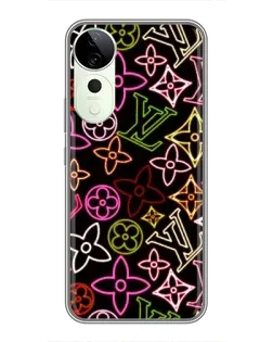 Чохол для Vivo T4 Pro з картинкою «Неоновий мікс Nike» Чохол для Vivo T4 Pro з картинкою «Неоновий мікс Nike»