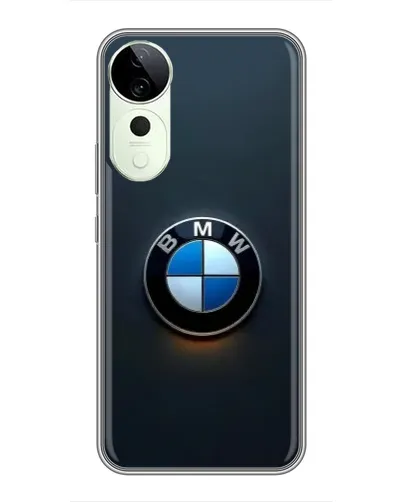 Чехол для Vivo T4 Pro с картинкой «Логотип BMW — минимализм»