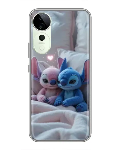Чехол для Vivo T4 Pro с картинкой «Плюшевые Стич Ангел» Чехол для Vivo T4 Pro с картинкой «Плюшевые Стич Ангел»