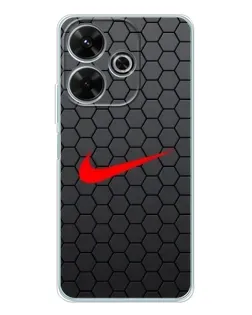 Чехол для Vivo T4R 5G с картинкой «Nike — карбоновая сетка» Чехол для Vivo T4R 5G с картинкой «Nike — карбоновая сетка»