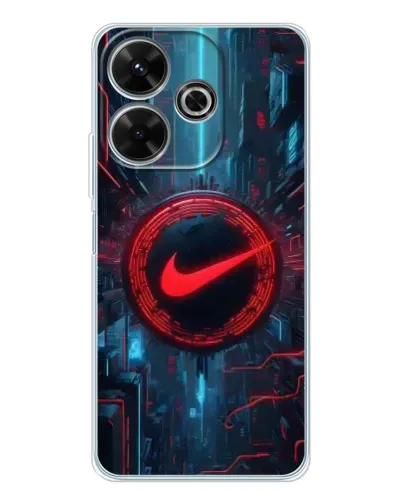 Чехол для Vivo T4R 5G с картинкой «Техногенный стиль Nike»