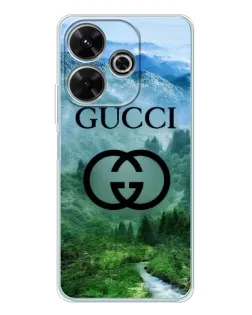 Чехол для Vivo T4R 5G с картинкой «Gucci — горный пейзаж»