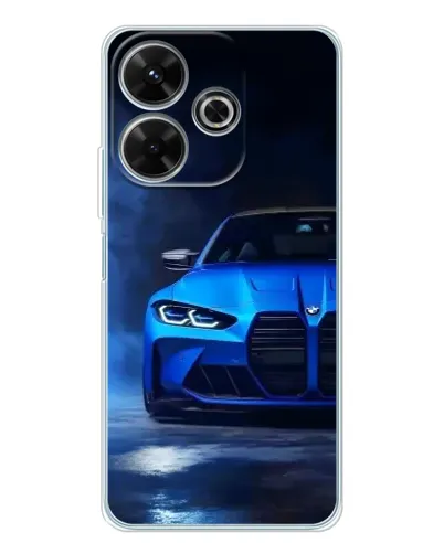 Чехол для Vivo T4R 5G с картинкой «Голубая BMW M4» Чехол для Vivo T4R 5G с картинкой «Голубая BMW M4»