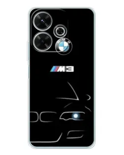 Чехол для Vivo T4R 5G с картинкой «Минималистичный принт BMW M3»