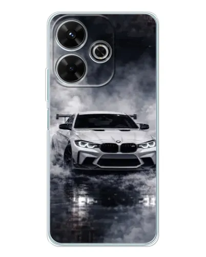 Чехол для Vivo T4R 5G с картинкой «BMW сквозь туман» Чехол для Vivo T4R 5G с картинкой «BMW сквозь туман»