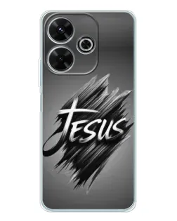 Чехол для Vivo T4R 5G с картинкой «Надпись Jesus Graffiti»
