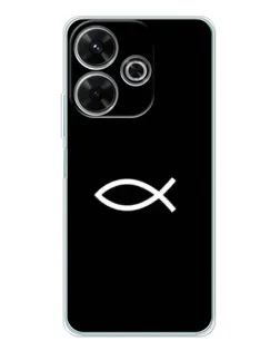 Чехол для Vivo T4R 5G с картинкой «Символ рыбы Jesus»