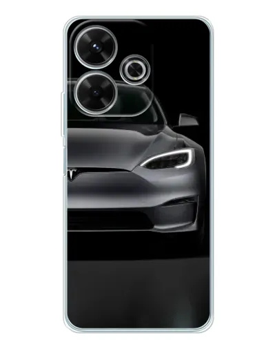 Чехол для Vivo T4R 5G с картинкой «Tesla Model S Look» Чехол для Vivo T4R 5G с картинкой «Tesla Model S Look»
