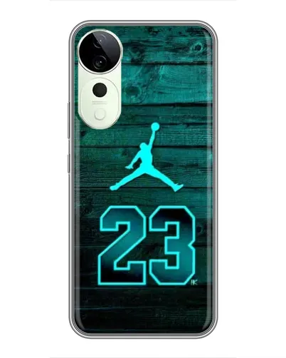 Чехол для ViVO T5e с картинкой «Jordan Cyan 23» Чехол для ViVO T5e с картинкой «Jordan Cyan 23»