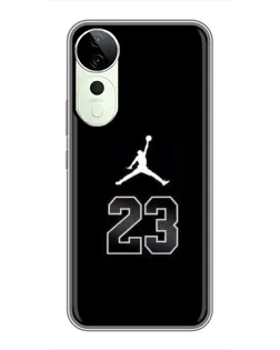 Чехол для ViVO T5e с картинкой «Jordan Flight 23»