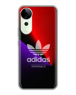 Чехол для ViVO T5e с картинкой «Adidas Red Neon»