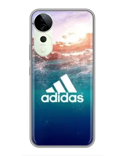Чехол для ViVO T5e с картинкой «Океанская глубина адидас»