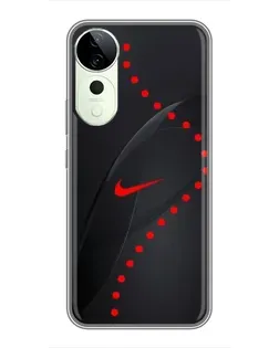 Чехол для ViVO T5e с картинкой «Абстрактный дизайн Nike»