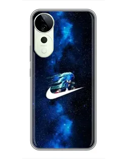 Чехол для ViVO T5e с картинкой «Звездный путь Nike»